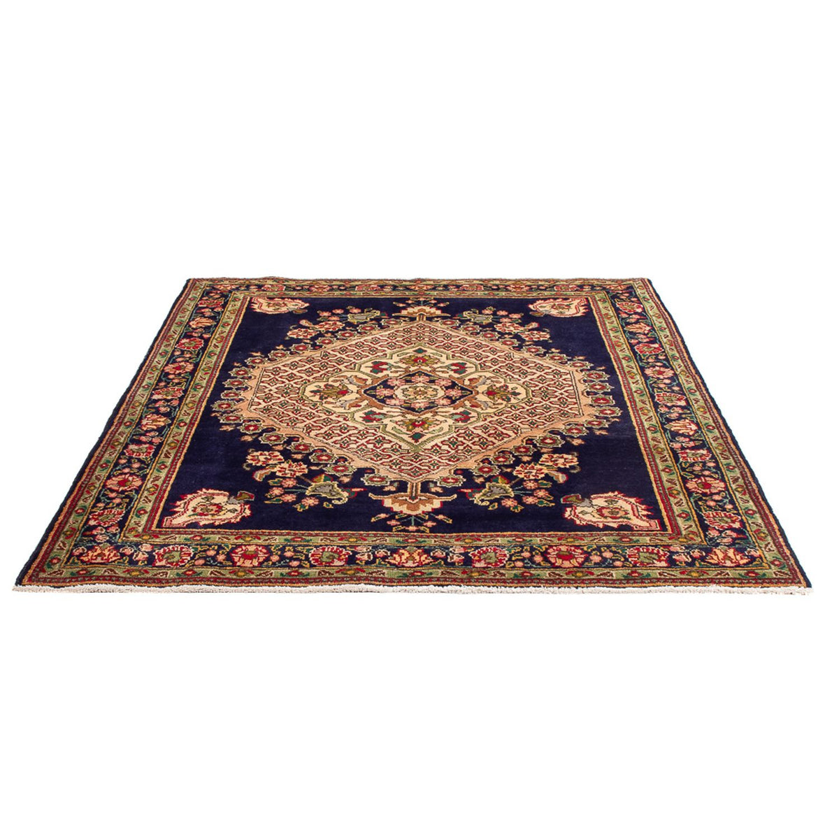 Perser Rug - Nomadic - Royal - 184 x 150 cm - dark blue