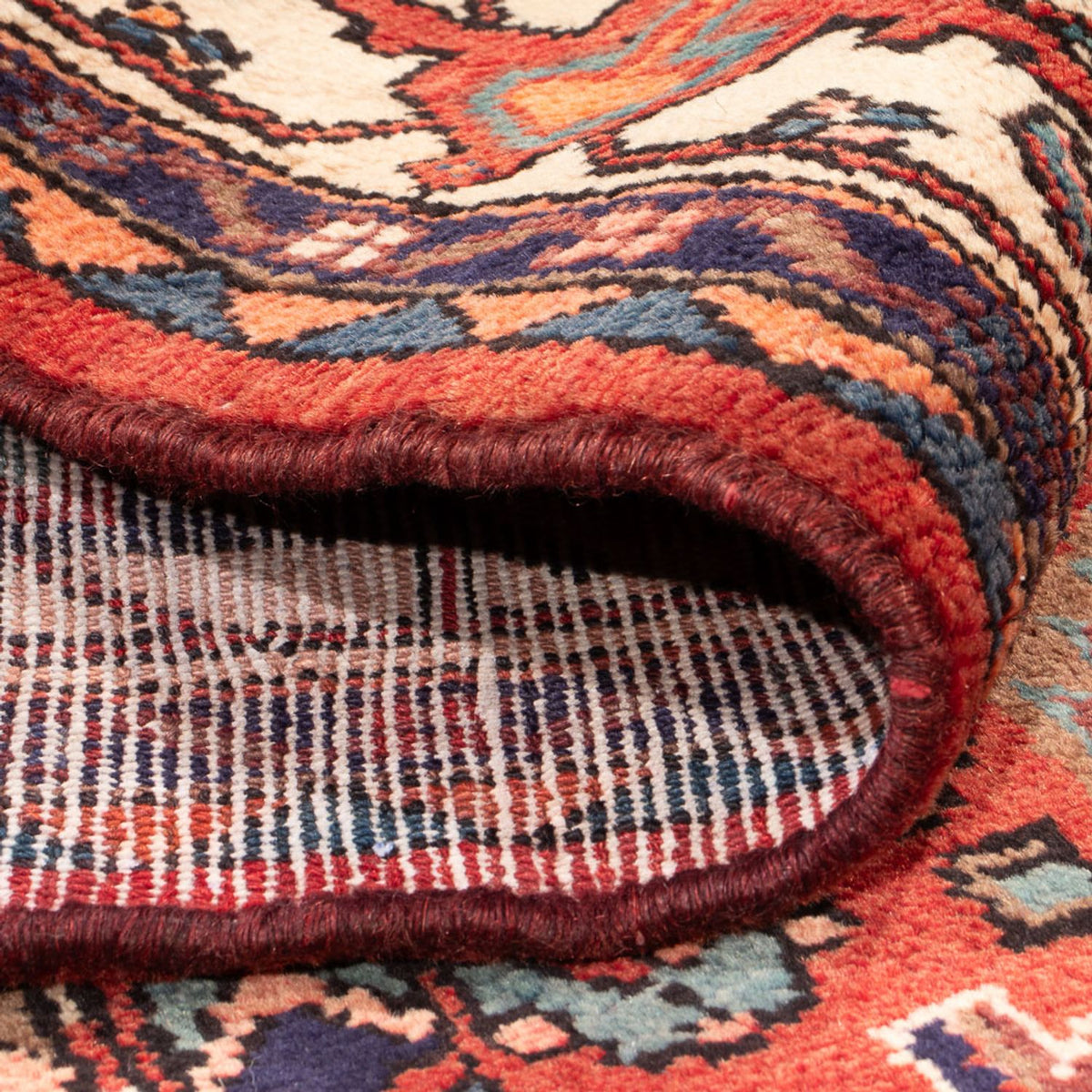 Perser Rug - Nomadic - Royal - 250 x 141 cm - red