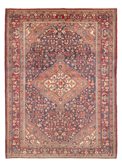 Hamadan Rug 138x207cm - Persian Rugs - blue