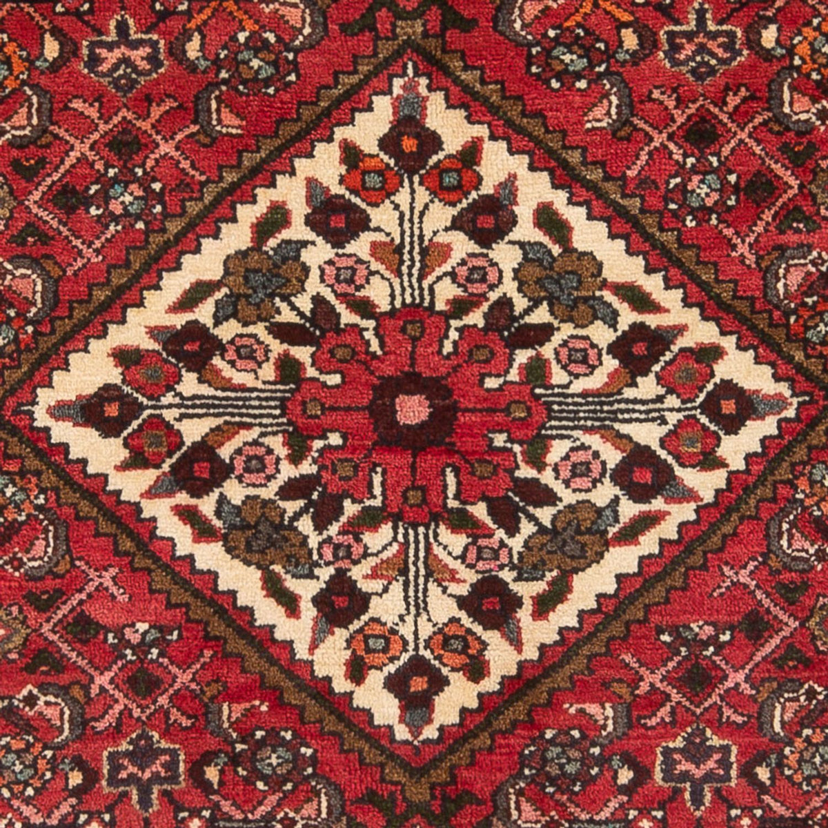 Perser Rug - Nomadic - 195 x 147 cm - red
