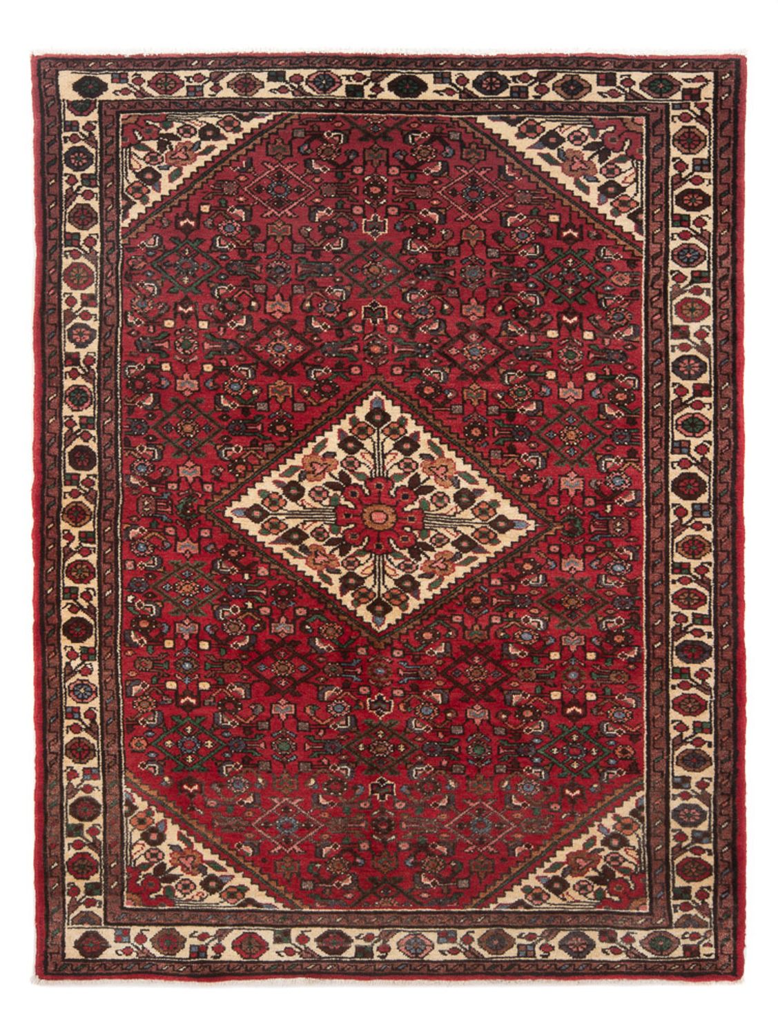 Perser Rug - Nomadic - 194 x 136 cm - red