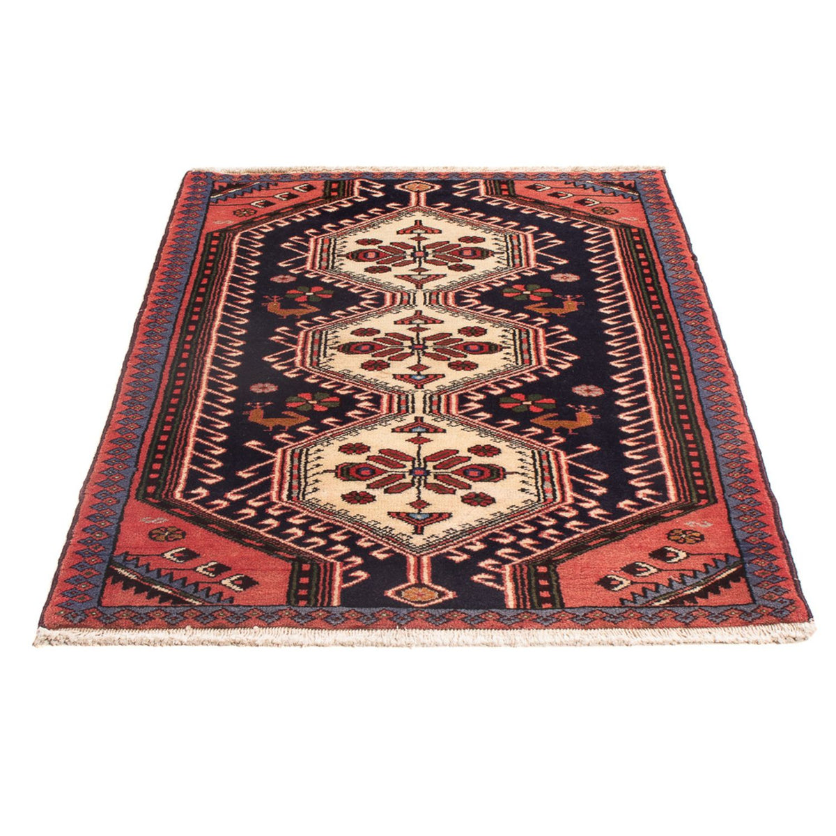 Perser Rug - Nomadic - 120 x 80 cm - dark blue