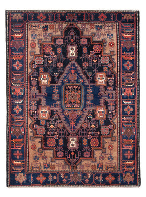 Perser Rug - Nomadic - 212 x 146 cm - dark blue