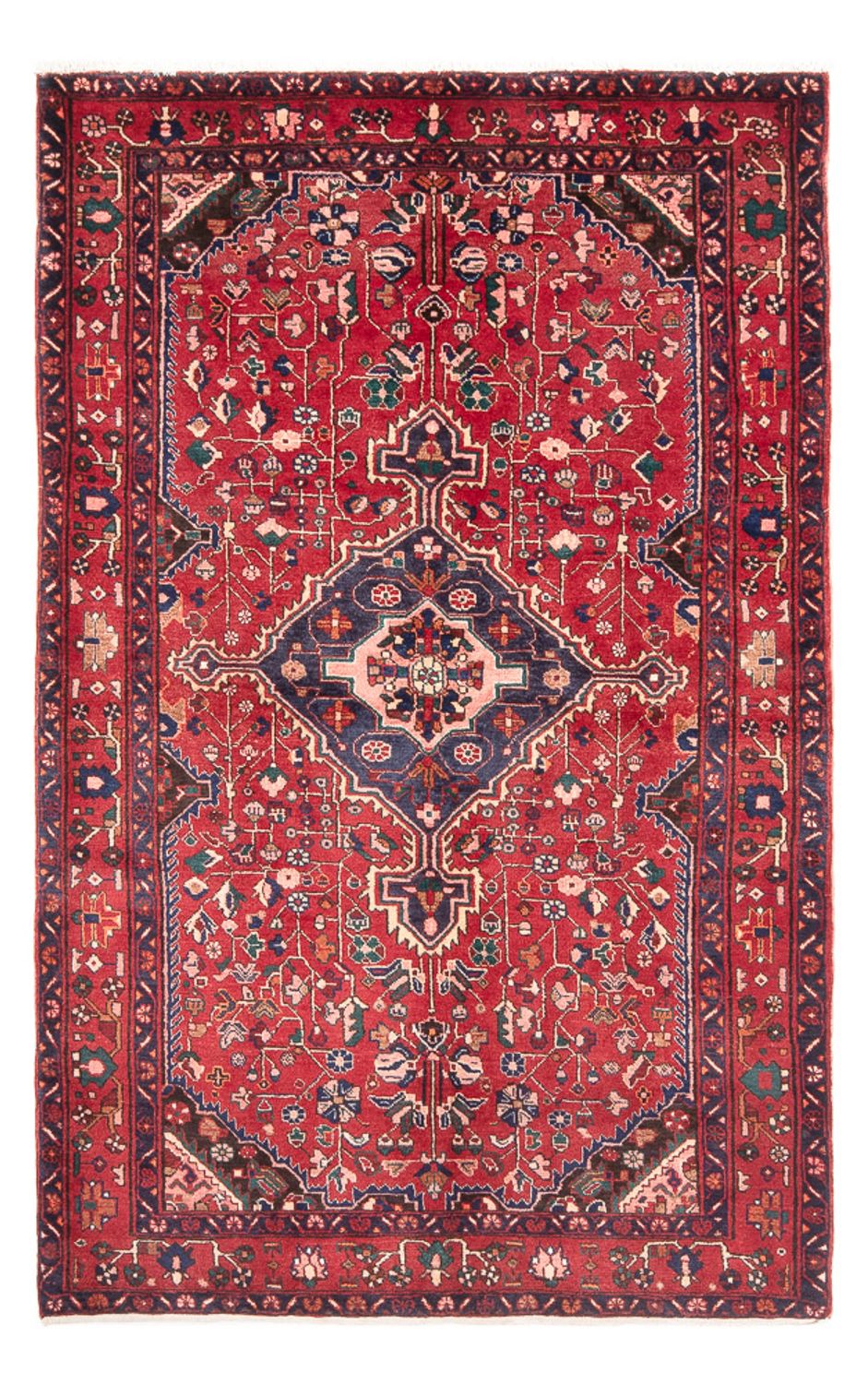 Perser Rug - Nomadic - 237 x 152 cm - light red