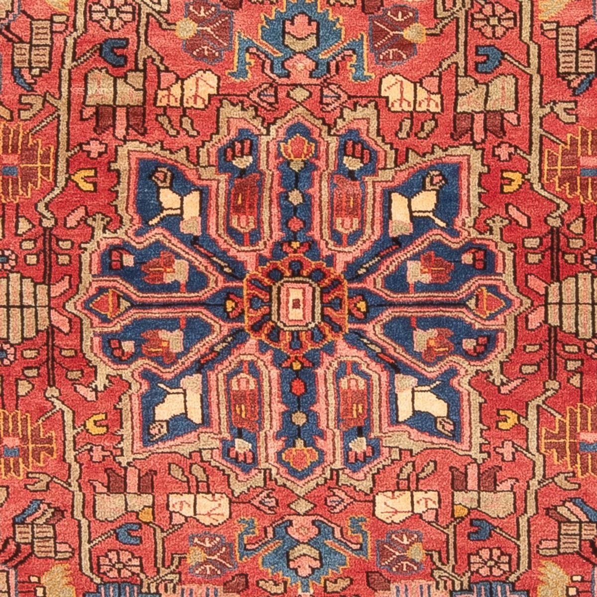 Perser Rug - Nomadic - 220 x 153 cm - light red