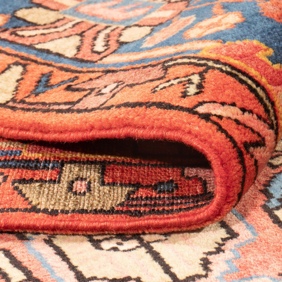 Perser Rug - Nomadic - 220 x 153 cm - light red