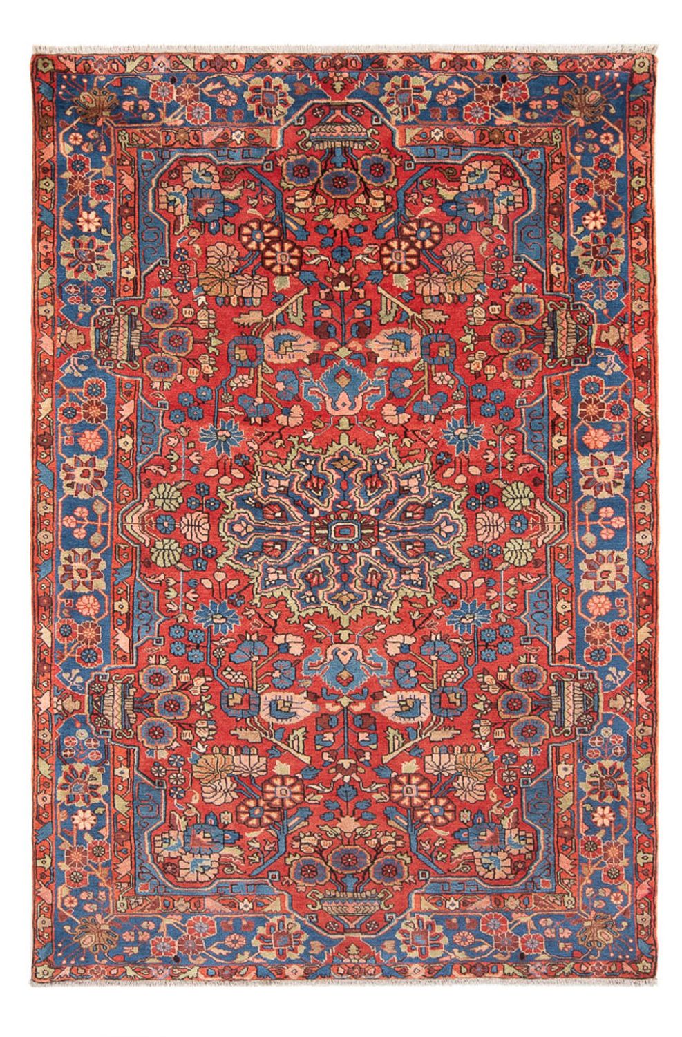 Perser Rug - Nomadic - 242 x 155 cm - light red