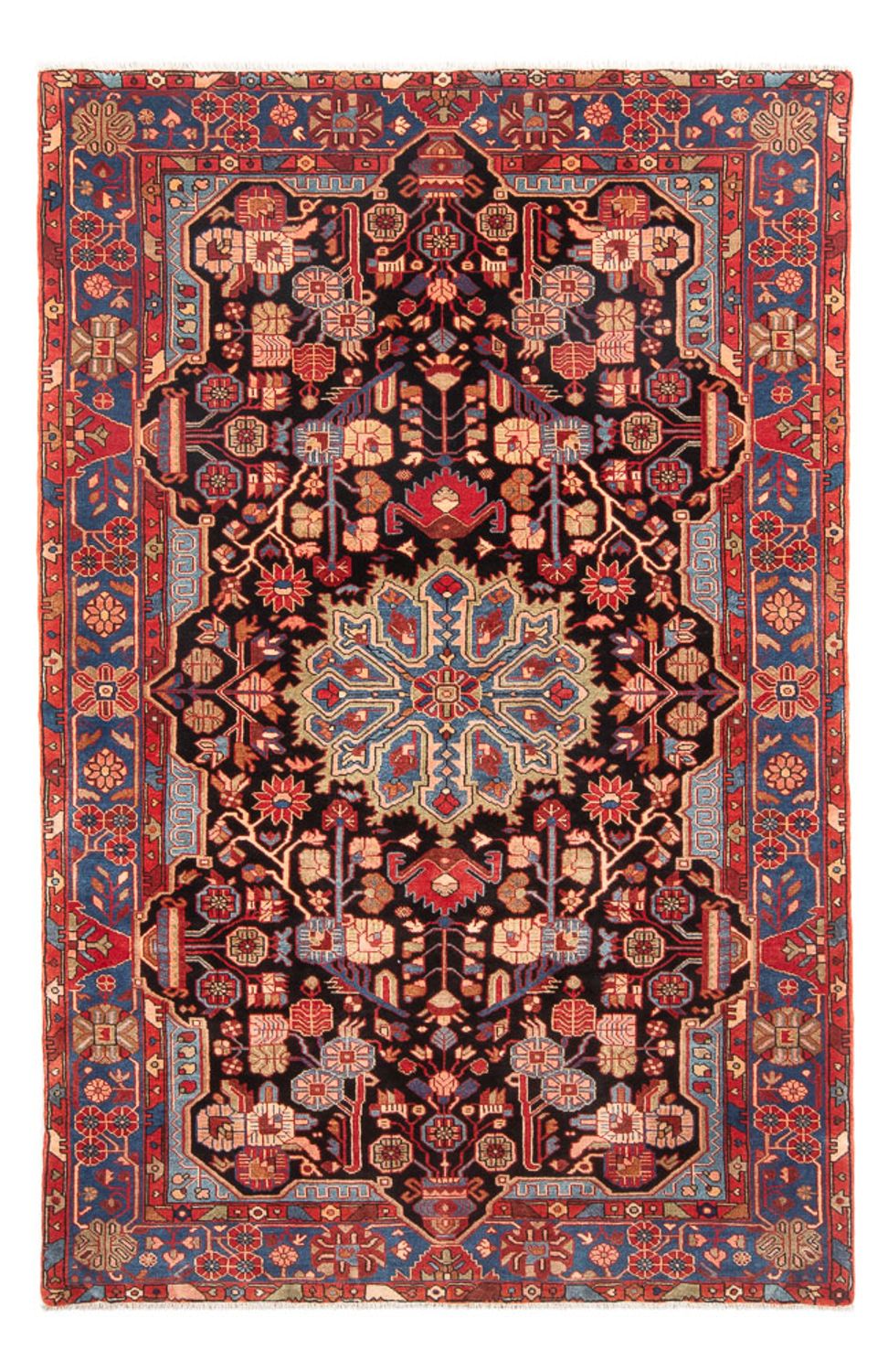 Perser Rug - Nomadic - 244 x 150 cm - dark blue