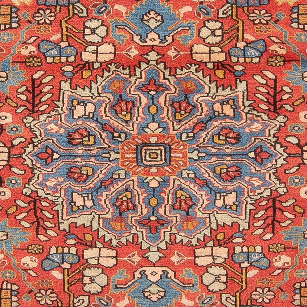 Perser Rug - Nomadic - 225 x 157 cm - light red