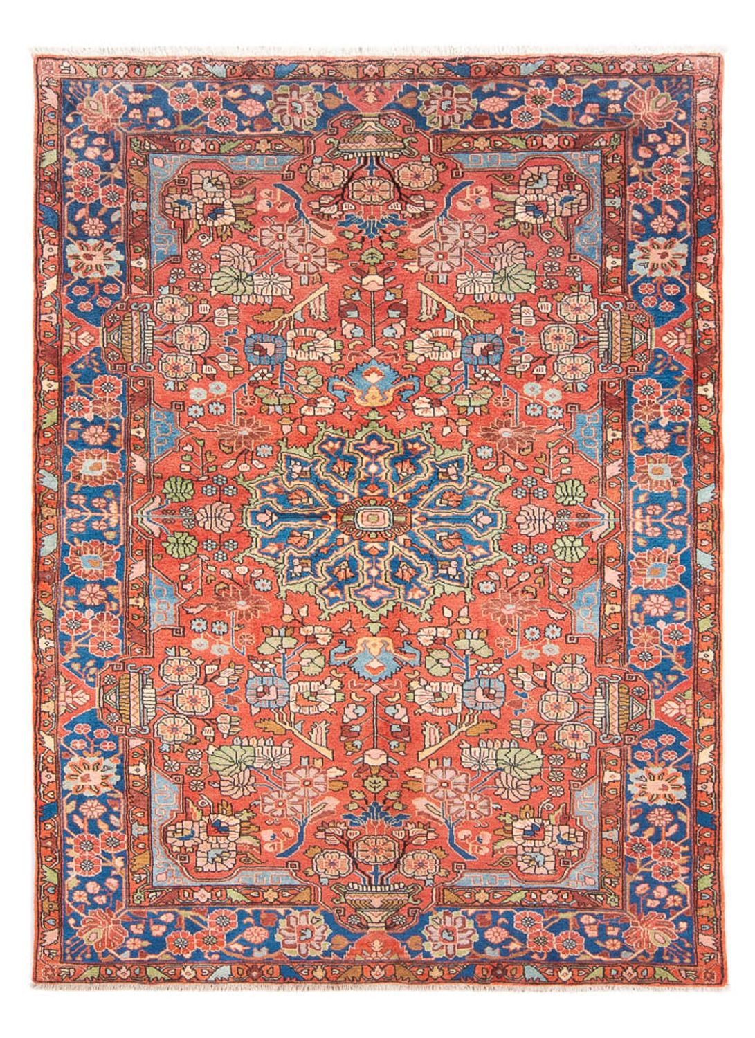 Perser Rug - Nomadic - 220 x 150 cm - light red
