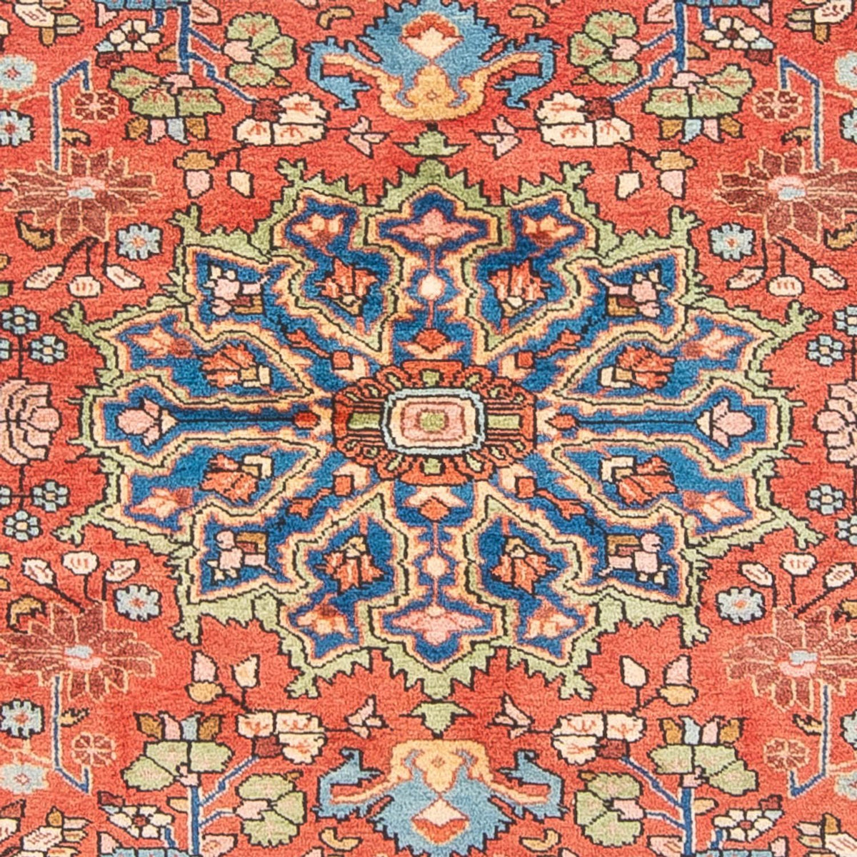 Perser Rug - Nomadic - 220 x 150 cm - light red