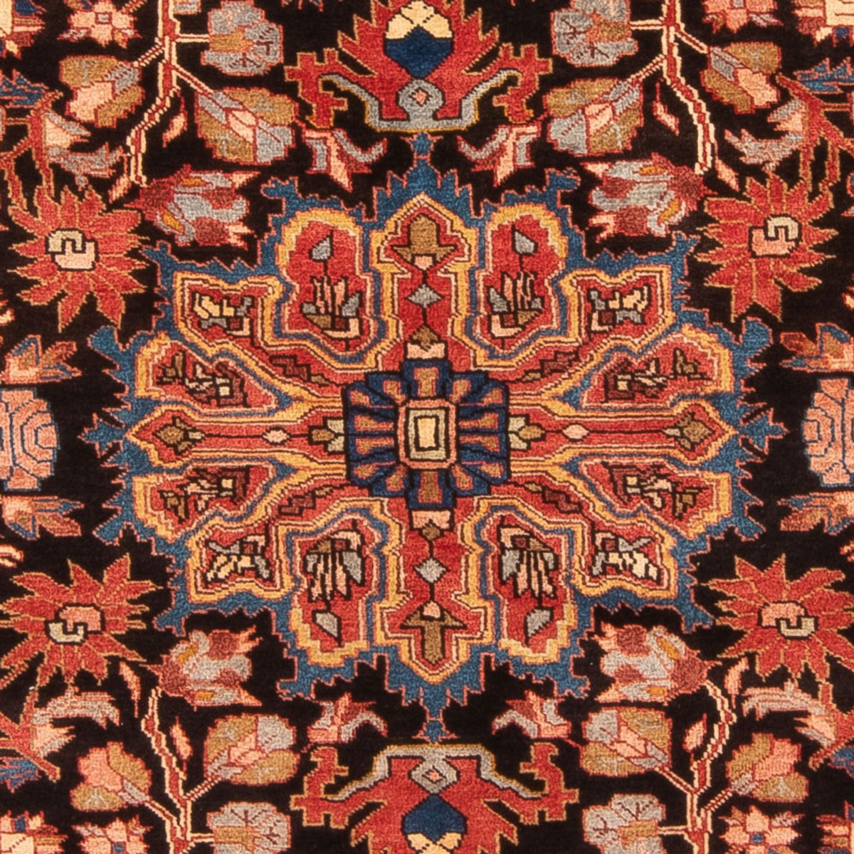 Perser Rug - Nomadic - 245 x 154 cm - bordeaux red