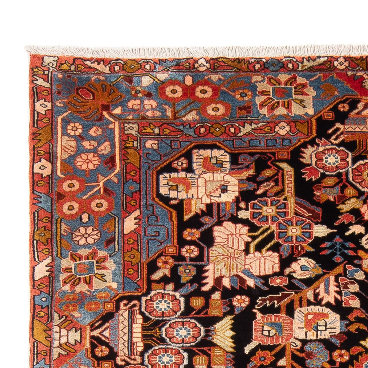 Perser Rug - Nomadic - 235 x 162 cm - bordeaux red