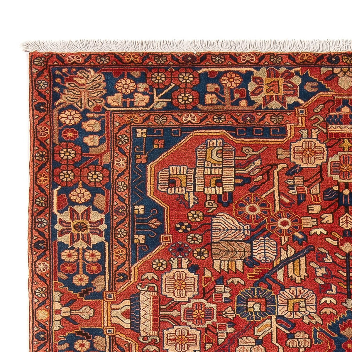 Perser Rug - Nomadic - 232 x 157 cm - light red