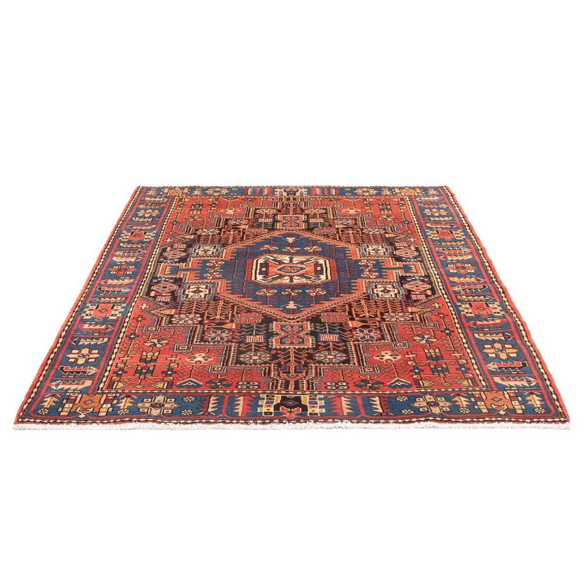Perser Rug - Nomadic - 202 x 150 cm - blue