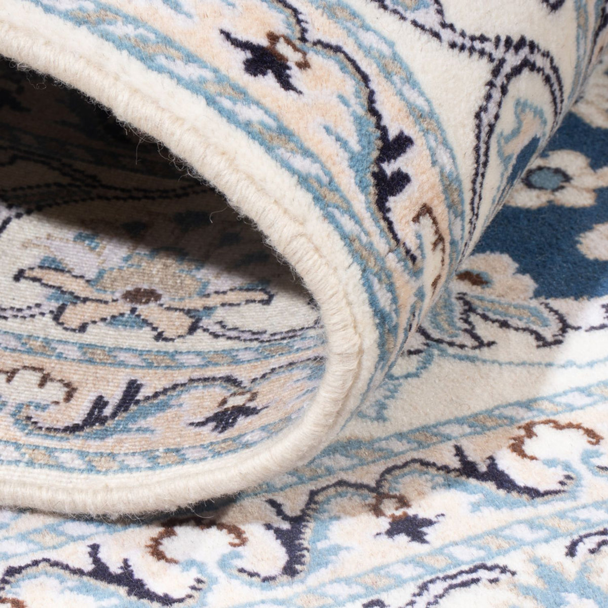 Perser Rug - Nain - Royal - 192 x 148 cm - dark blue