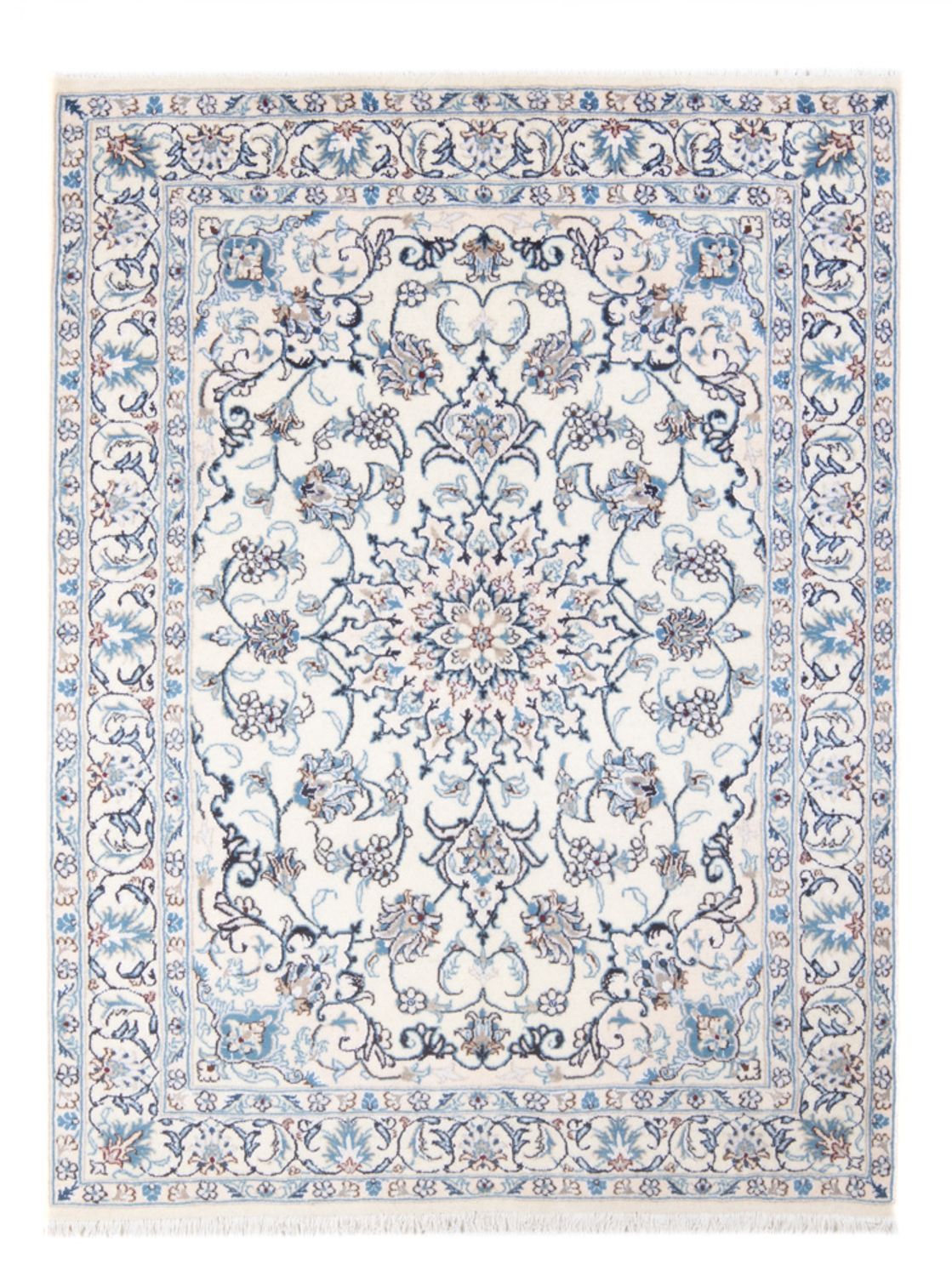 Perser Rug - Nain - Royal - 197 x 146 cm - cream