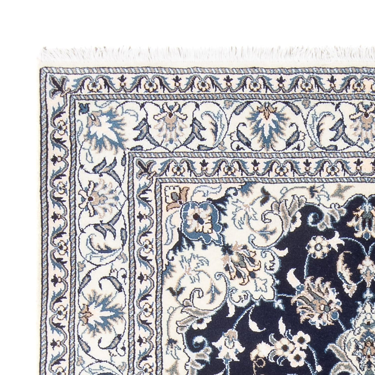 Perser Rug - Nain - Royal - 203 x 147 cm - dark blue