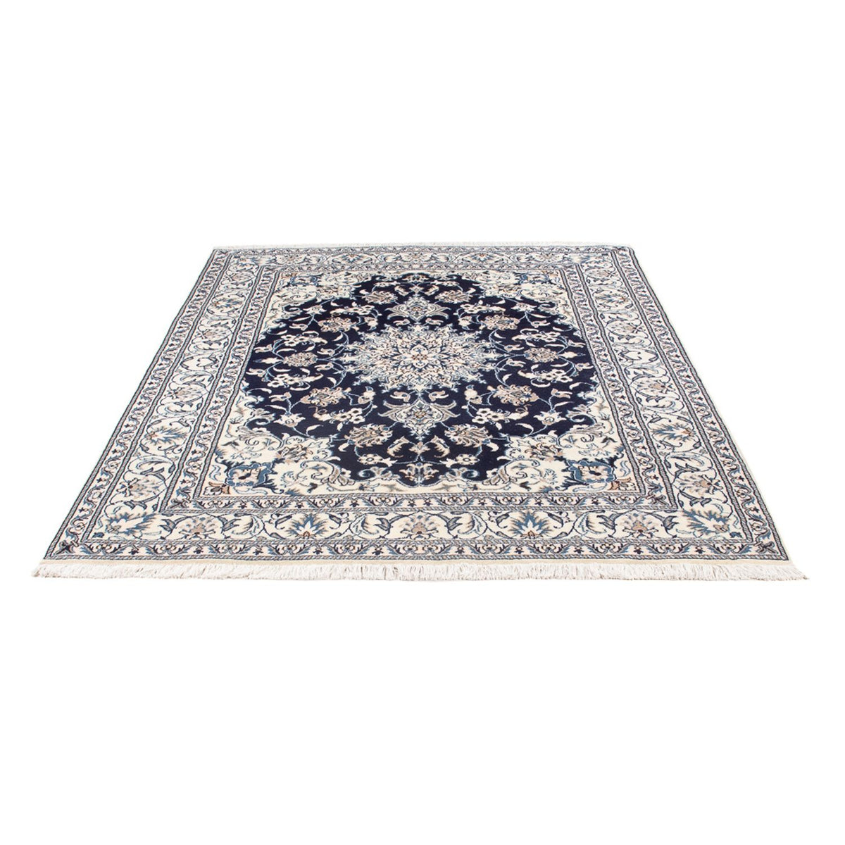 Perser Rug - Nain - Royal - 203 x 147 cm - dark blue