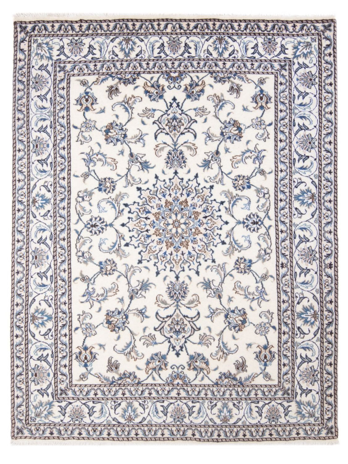 Perser Rug - Nain - Royal - 205 x 145 cm - cream