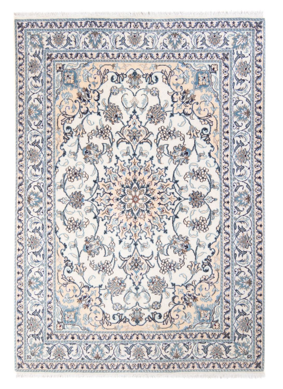 Perser Rug - Nain - Royal - 198 x 152 cm - cream