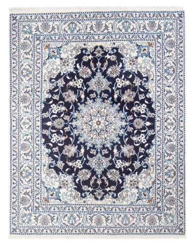 Nain - 9La Rug 147x198cm - Persian Rugs - dark blue