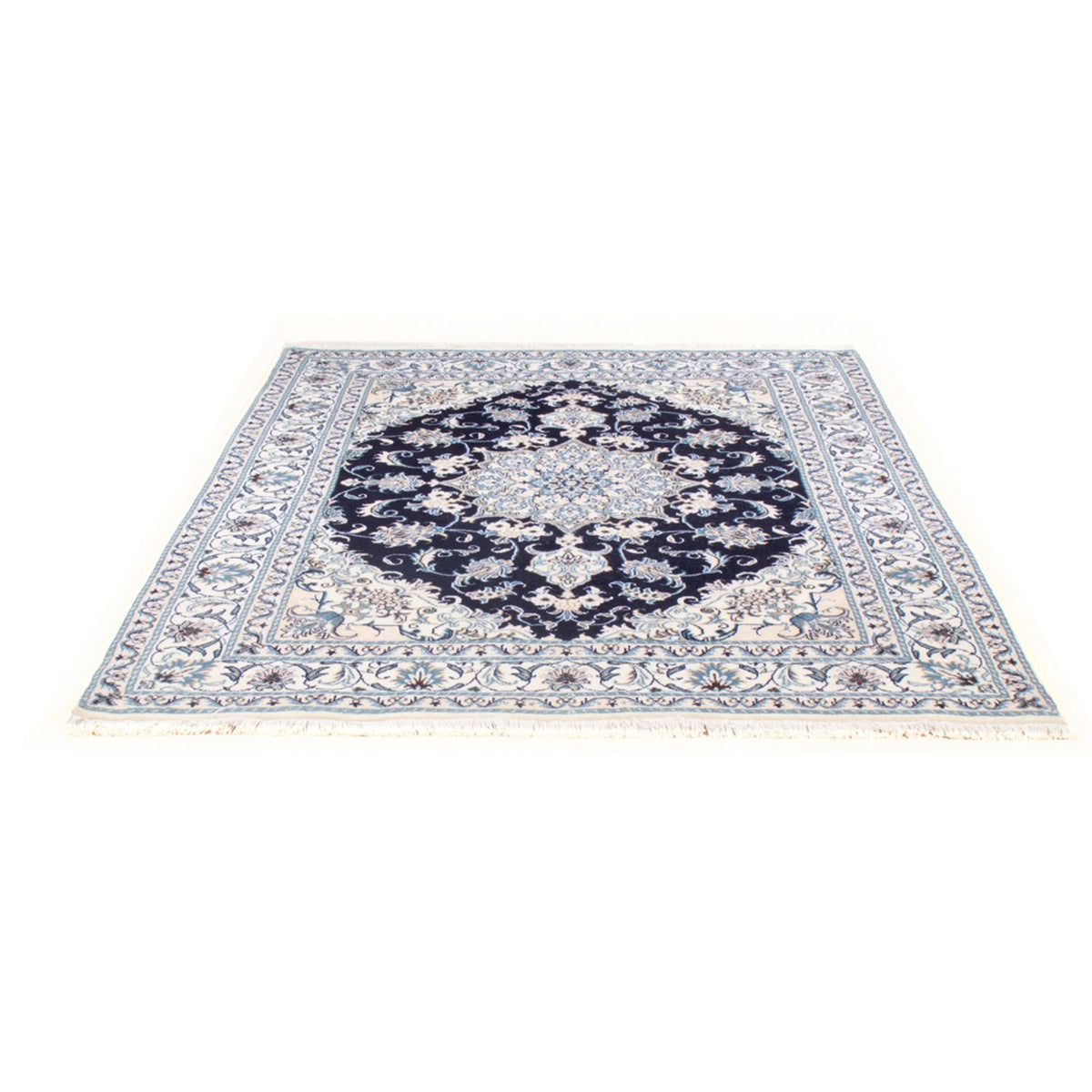 Perser Rug - Nain - Royal - 213 x 150 cm - dark blue