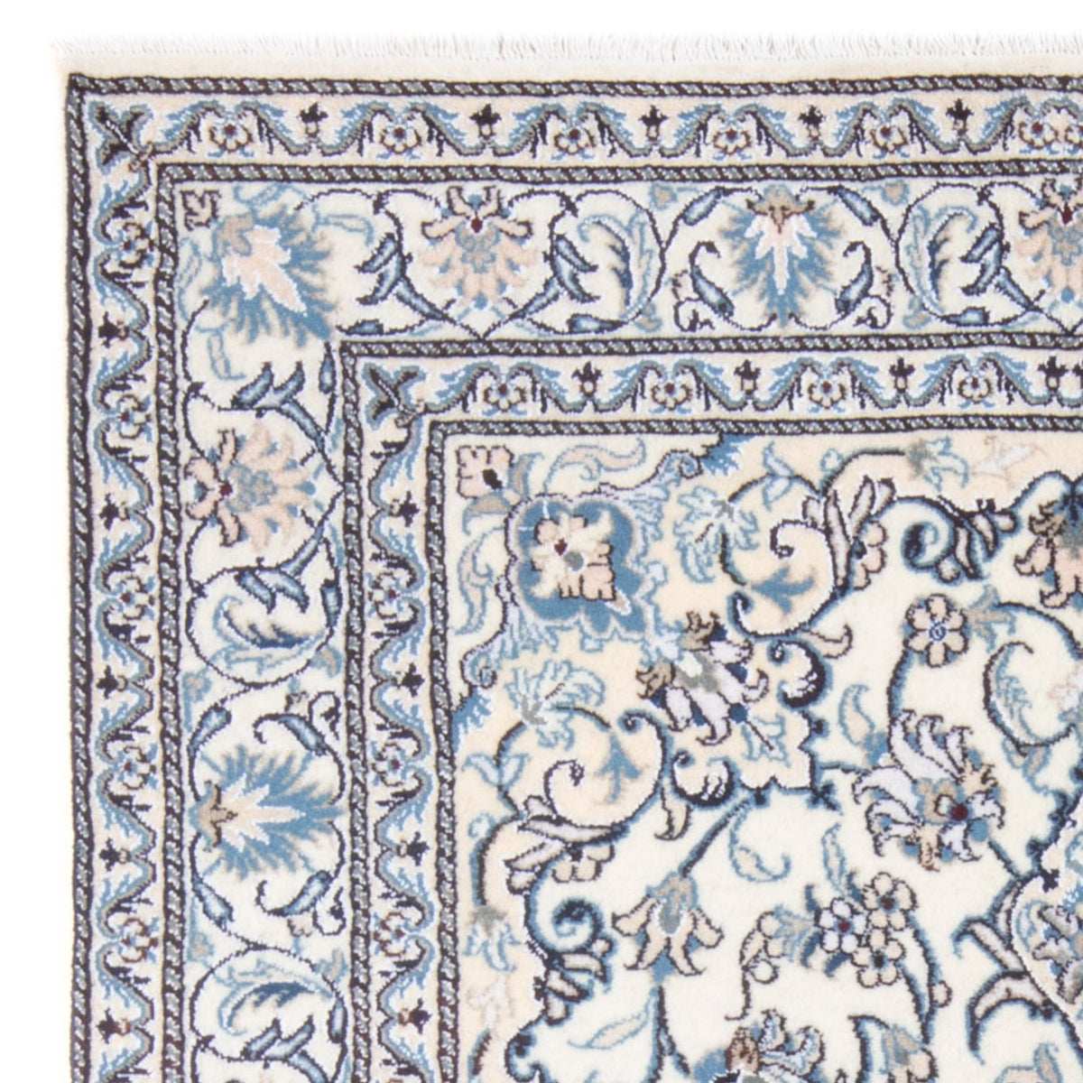 Perser Rug - Nain - Royal - 197 x 145 cm - cream