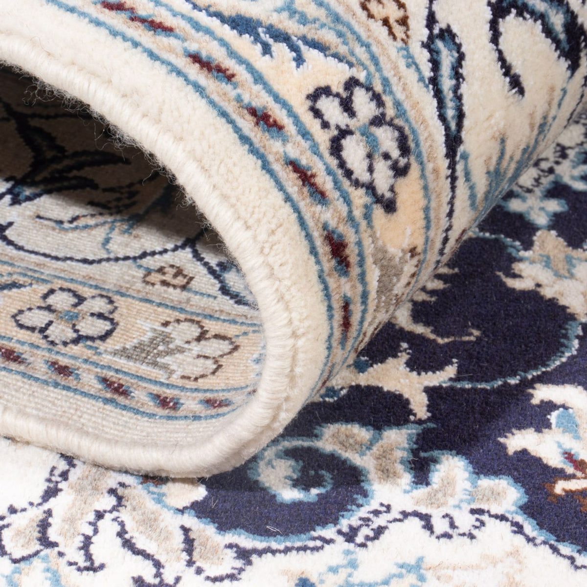 Perser Rug - Nain - Royal - 200 x 145 cm - dark blue