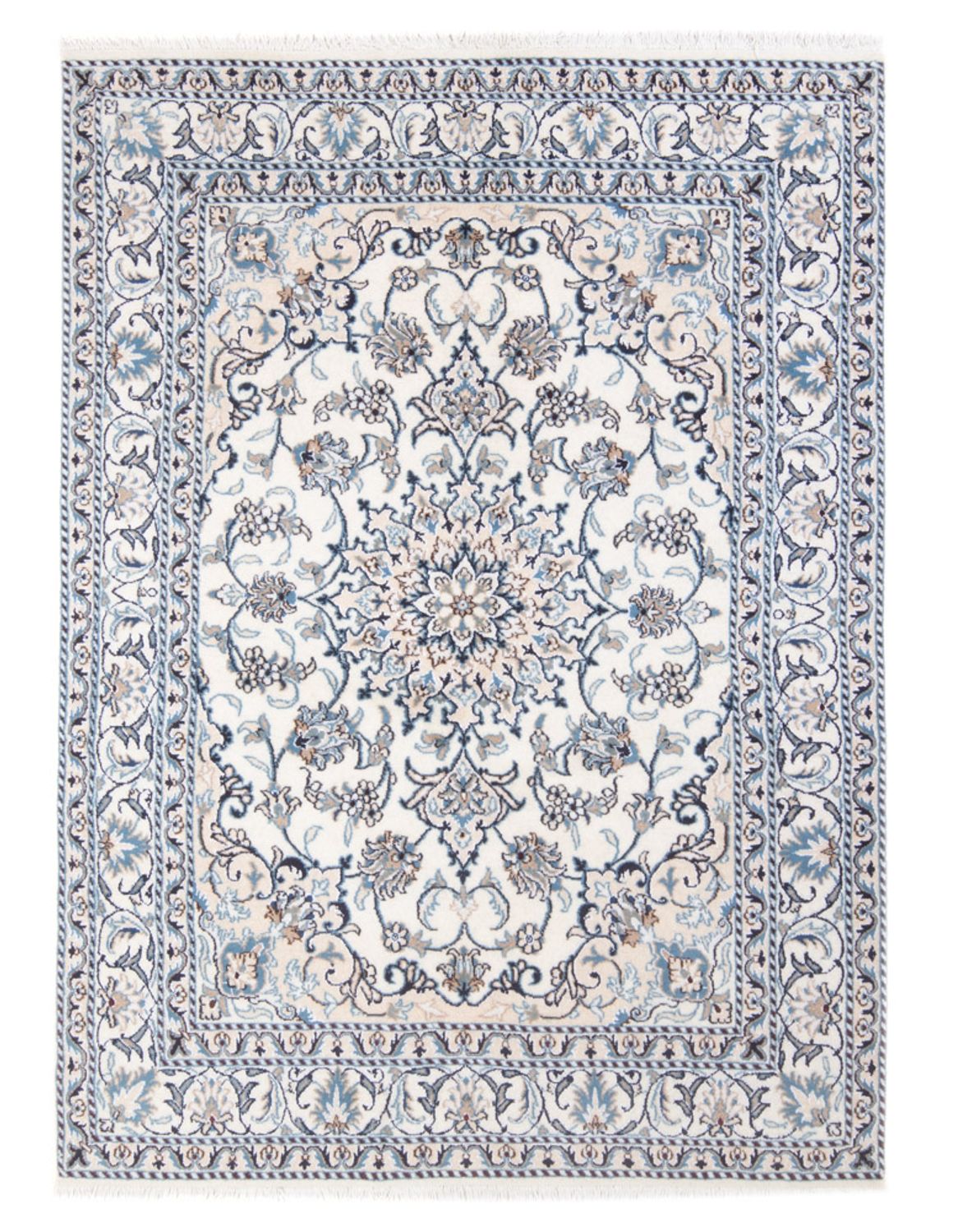 Perser Rug - Nain - Royal - 212 x 146 cm - cream