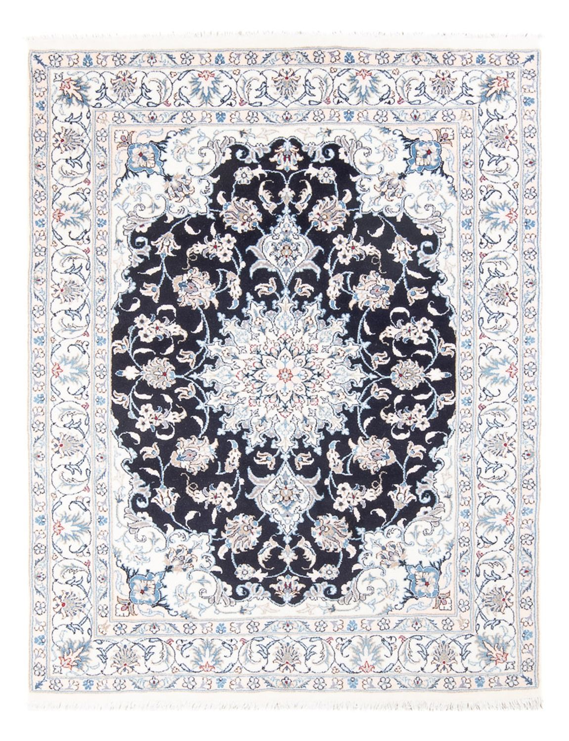 Perser Rug - Nain - Royal - 200 x 147 cm - dark blue