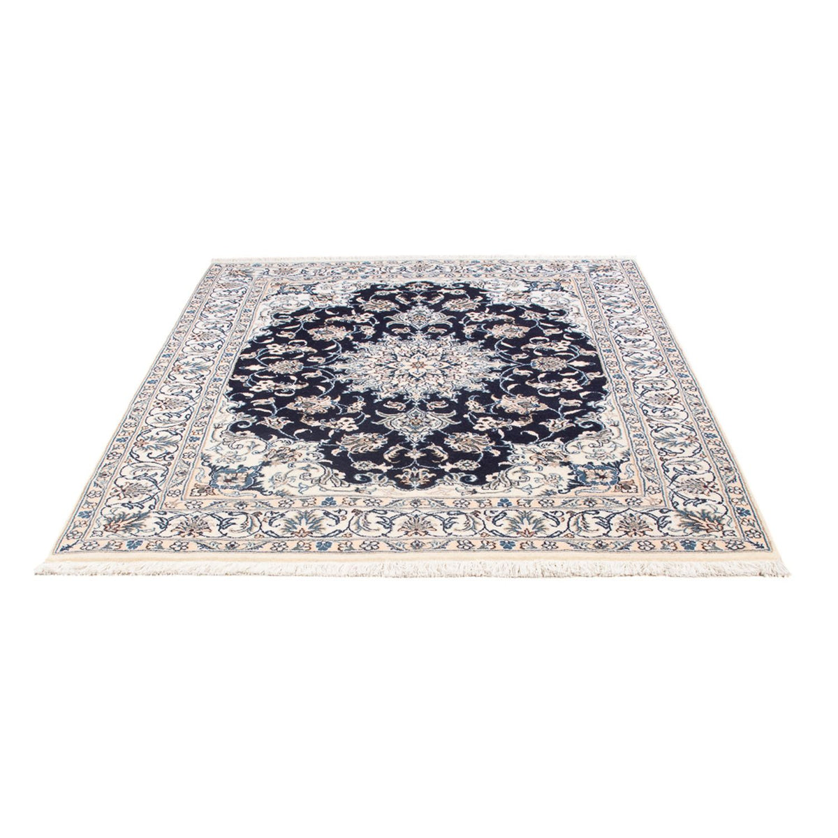 Perser Rug - Nain - Royal - 194 x 145 cm - dark blue