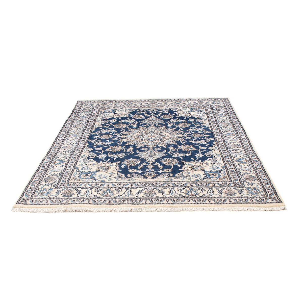 Perser Rug - Nain - Royal - 207 x 151 cm - blue