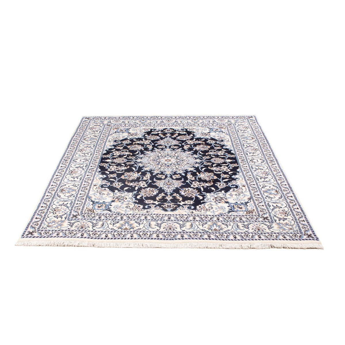 Perser Rug - Nain - Royal - 207 x 145 cm - dark blue