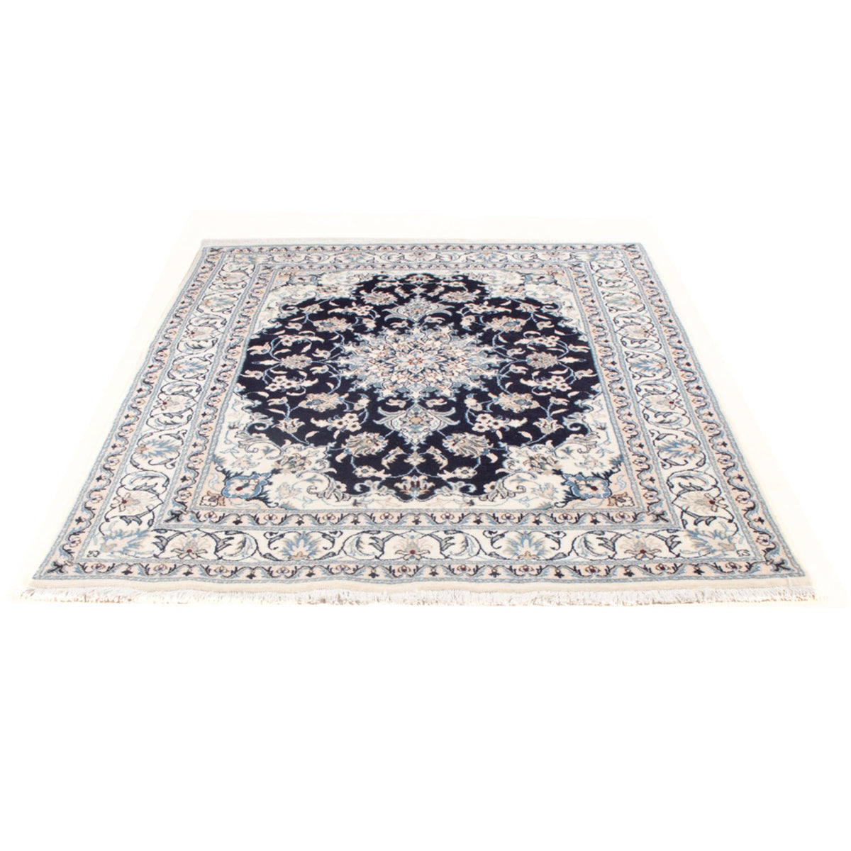 Perser Rug - Nain - Royal - 204 x 141 cm - dark blue