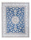 Perser Rug - Nain - Royal - 193 x 148 cm - blue