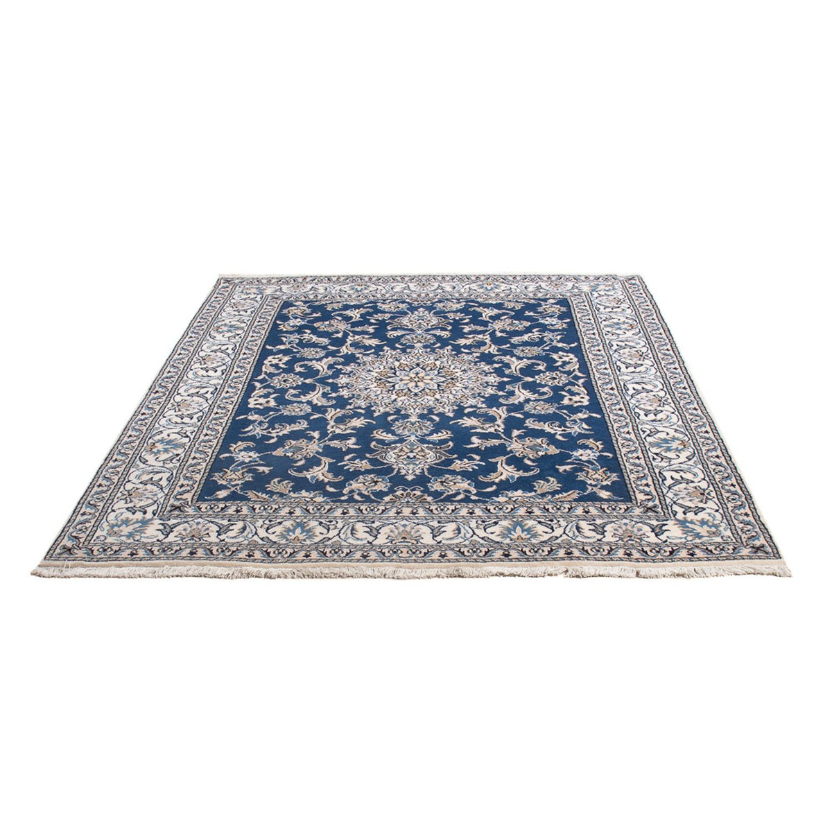 Perser Rug - Nain - Royal - 193 x 148 cm - blue