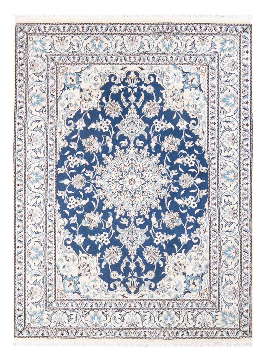 Perser Rug - Nain - Royal - 207 x 151 cm - blue