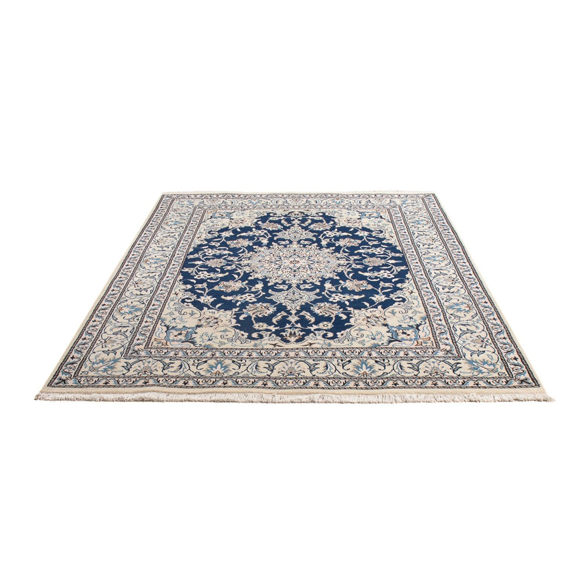 Perser Rug - Nain - Royal - 207 x 151 cm - blue