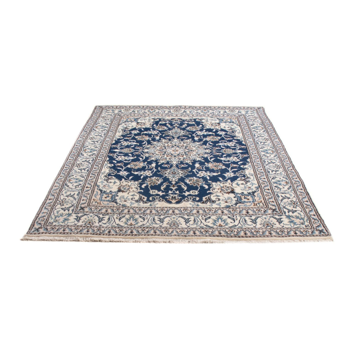 Perser Rug - Nain - Royal - 203 x 145 cm - blue