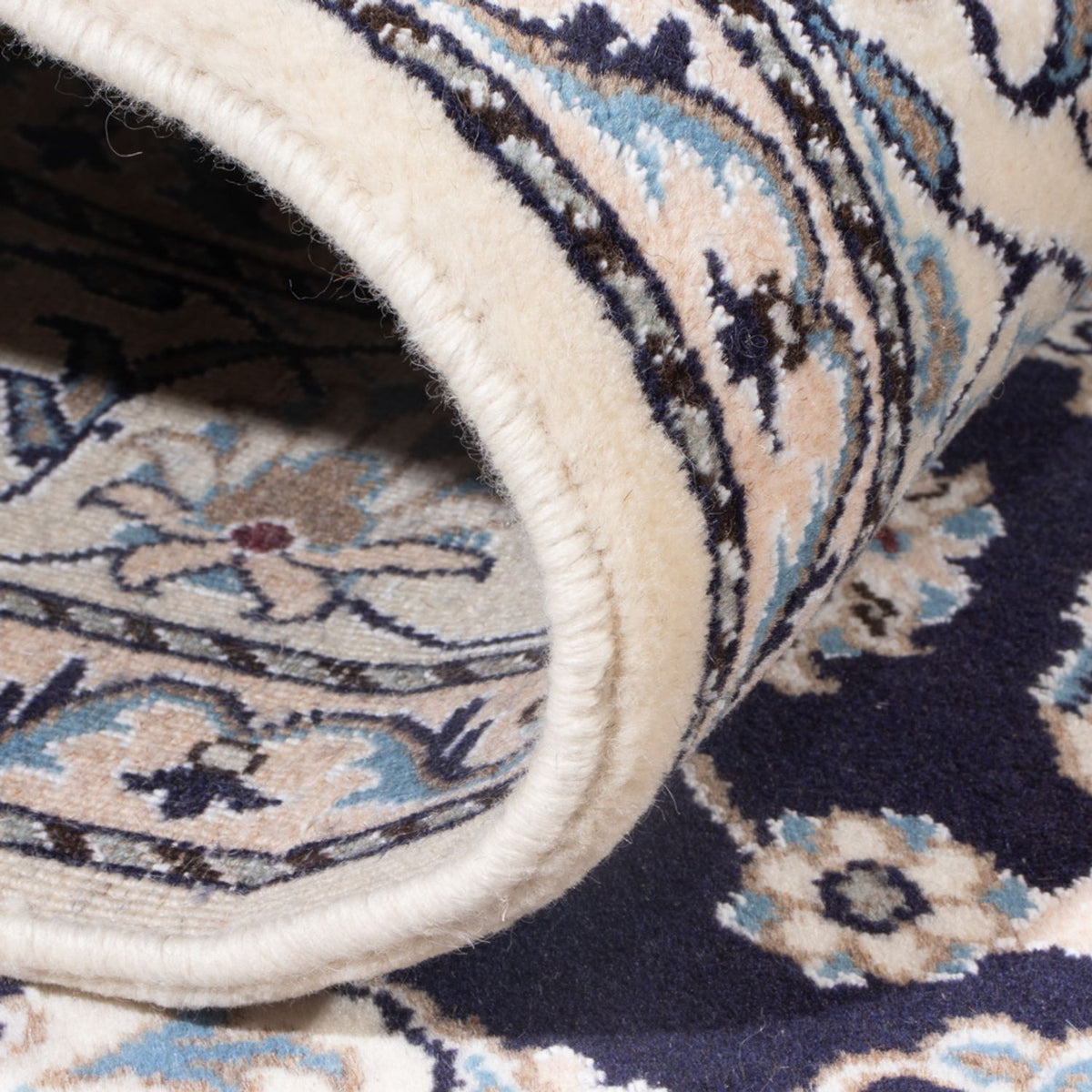 Perser Rug - Nain - Royal - 200 x 152 cm - dark blue