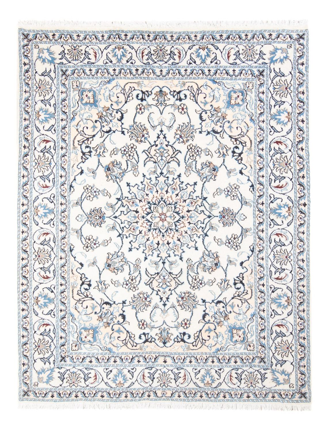 Perser Rug - Nain - Royal - 200 x 143 cm - cream