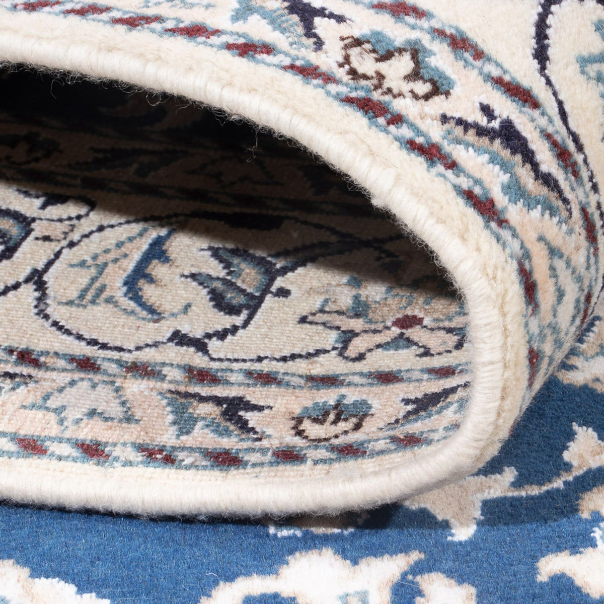 Perser Rug - Nain - Royal - 195 x 148 cm - blue