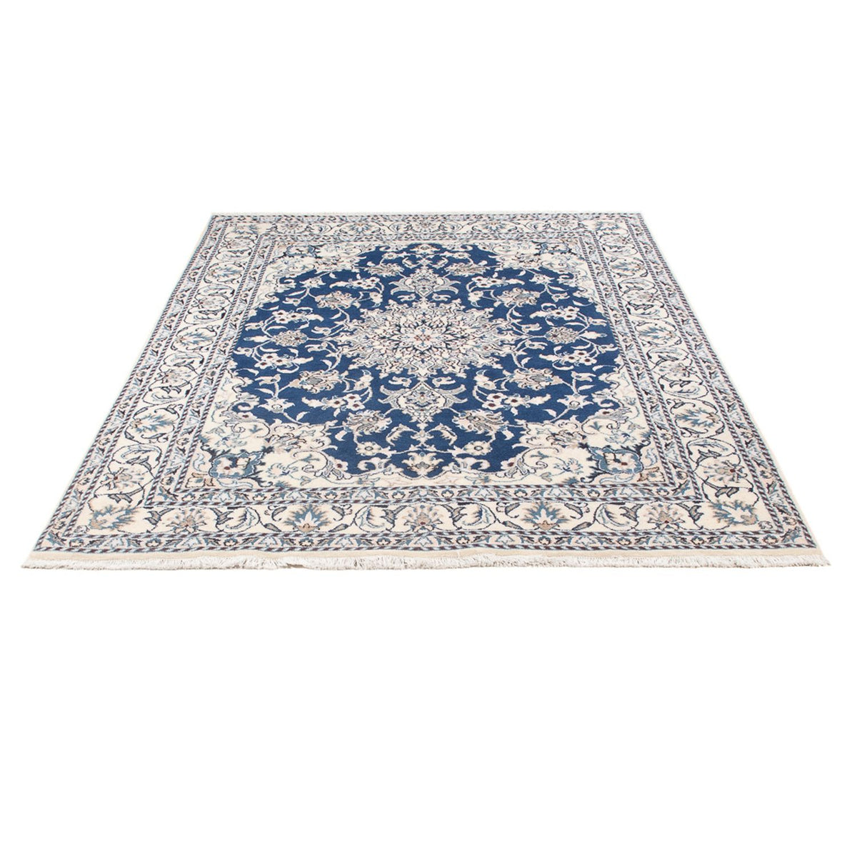 Perser Rug - Nain - Royal - 195 x 148 cm - blue