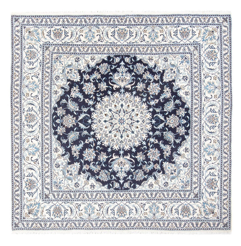 Perser Rug - Nain square  - 200 x 196 cm - dark blue