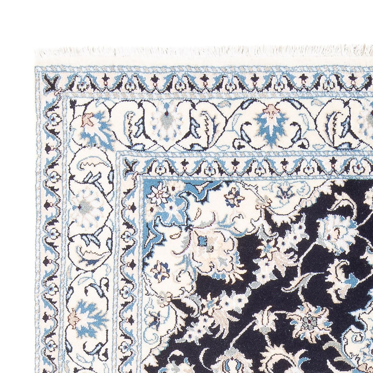 Perser Rug - Nain - 231 x 163 cm - dark blue