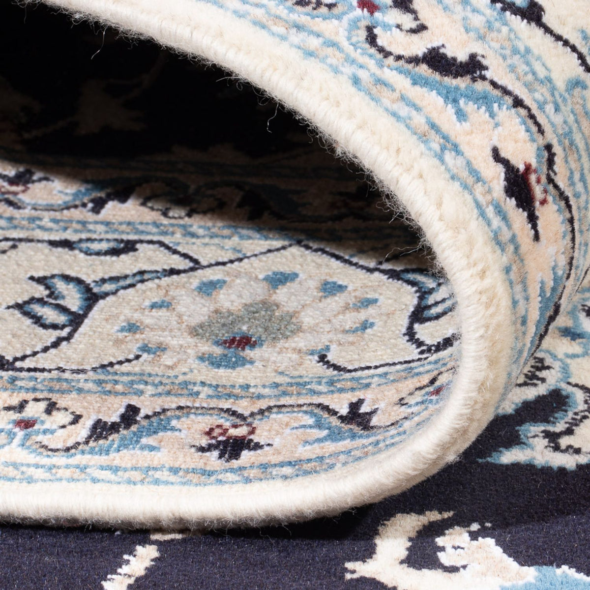 Perser Rug - Nain - 231 x 163 cm - dark blue