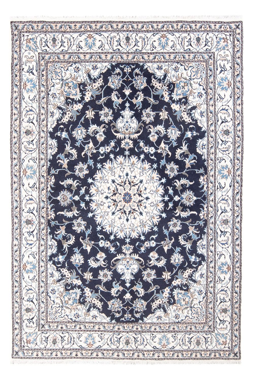 Perser Rug - Nain - 241 x 167 cm - dark blue