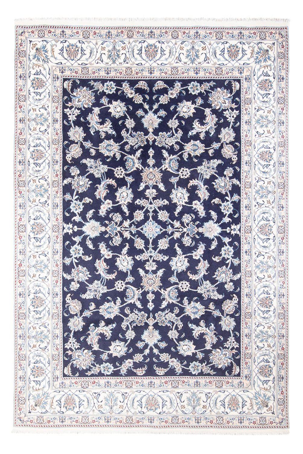 Perser Rug - Nain - 293 x 197 cm - dark blue
