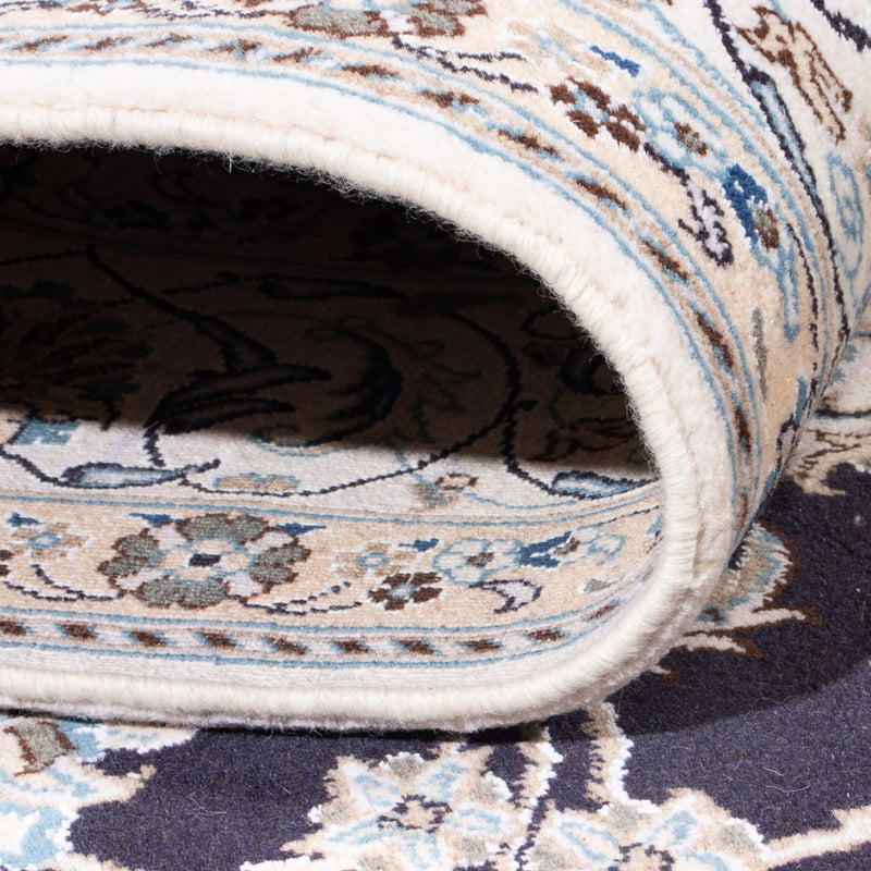 Perser Rug - Nain - 304 x 193 cm - dark blue